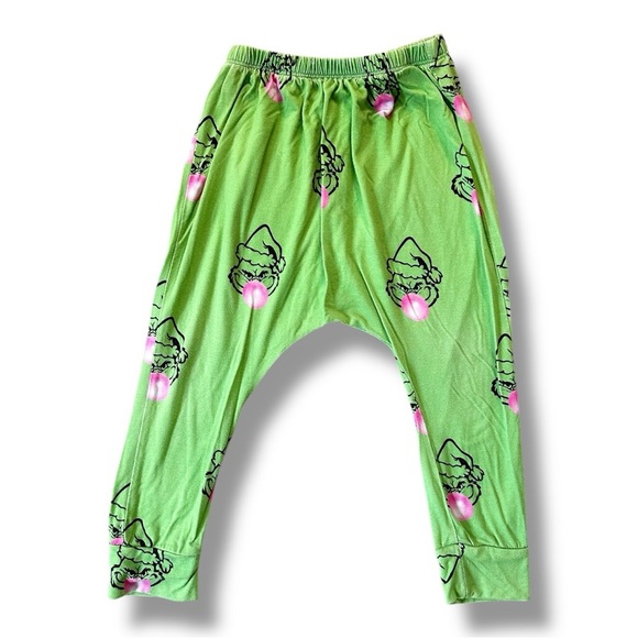Bunny Knot | Bamboo Grinch Pajama Set (3T) 💚💗 - Picture 3 of 7